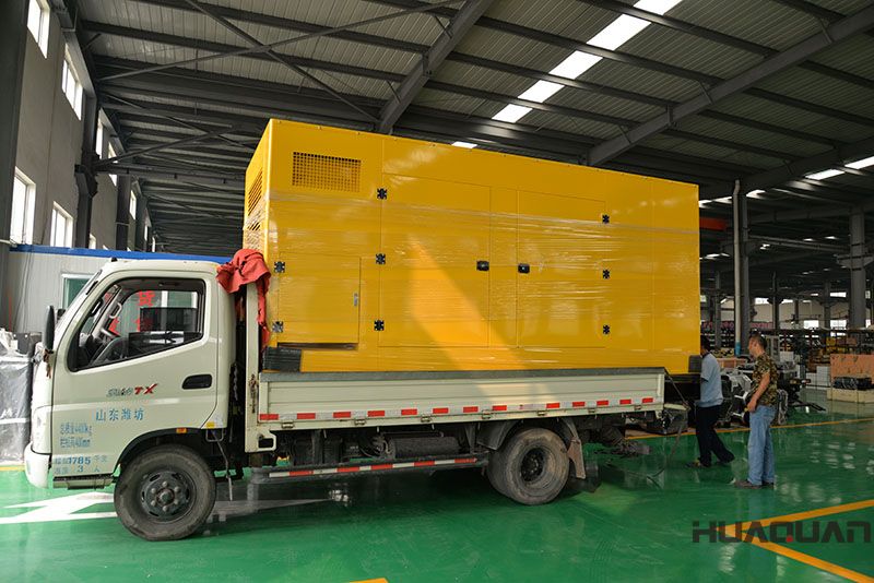 3月21號發往天津濱海區一臺HQ80GF靜音箱發電機組