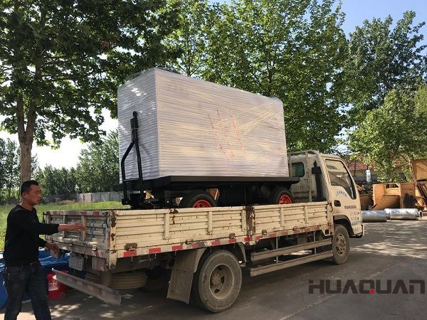 一臺50kw（含棚）拖車柴油發(fā)電機(jī)組于2018年5月22日順利發(fā)往湖南省常德市