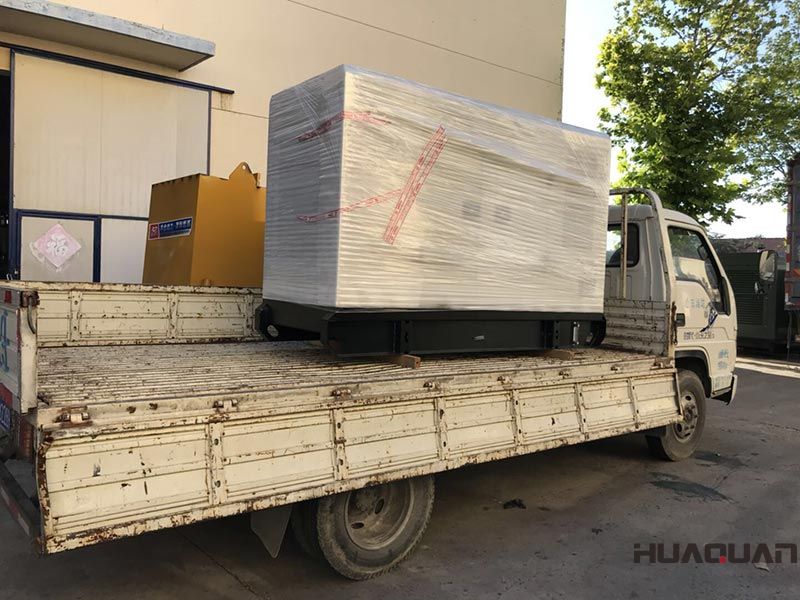 華全6.7號發(fā)貨啦，HQ50GF靜音箱柴油發(fā)電機(jī)組發(fā)往甘肅省白銀市