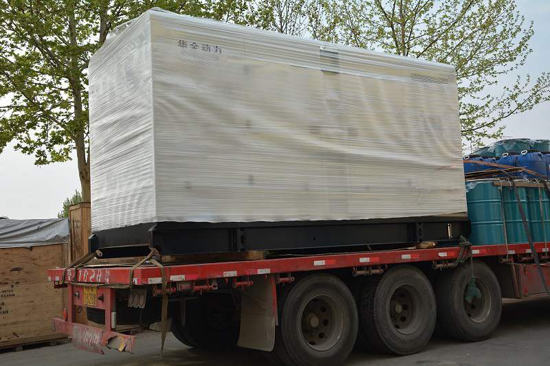 一臺(tái)360kw靜音箱柴油發(fā)電機(jī)組于3月14日從華全動(dòng)力發(fā)往黑龍江