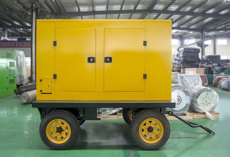 一臺30kw移動拖車發電機組4月29日從華全動力發往青海省