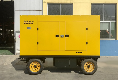 河北魏先生的500kw移動(dòng)拖車(chē)發(fā)電機(jī)組從華全動(dòng)力4月30日發(fā)出
