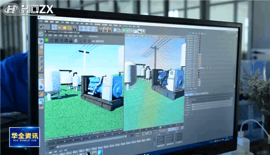 華全發(fā)電機組設計圖