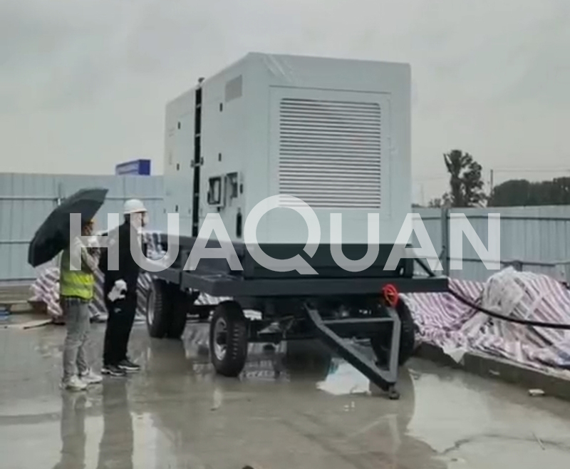 馬來西亞700KW移動式發(fā)電機(jī)組電站項目