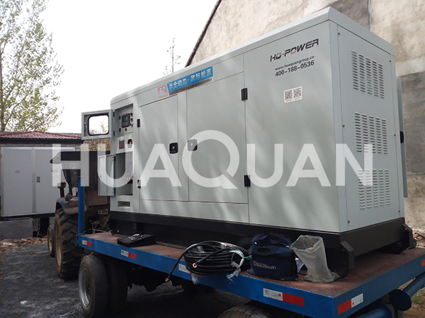 河北肥鄉(xiāng)縣供電公司300kW移動式發(fā)電機(jī)組電站