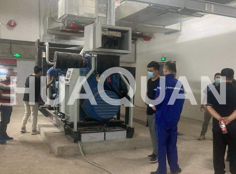 江西省新余市某賓館500kW發電機組電站項目